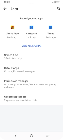 Press VIEW ALL APPS.