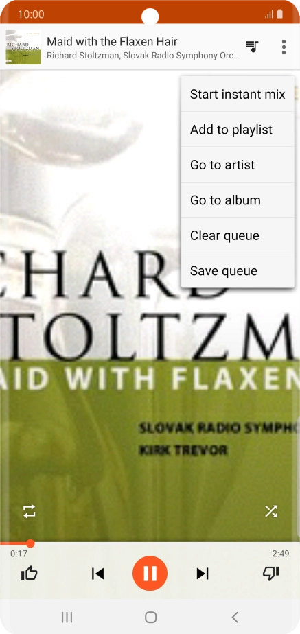 Press Add to playlist.