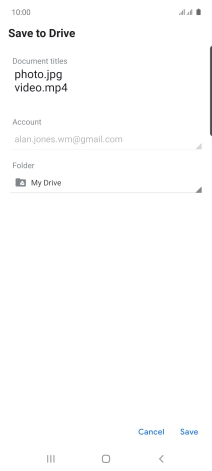 Press the field below 