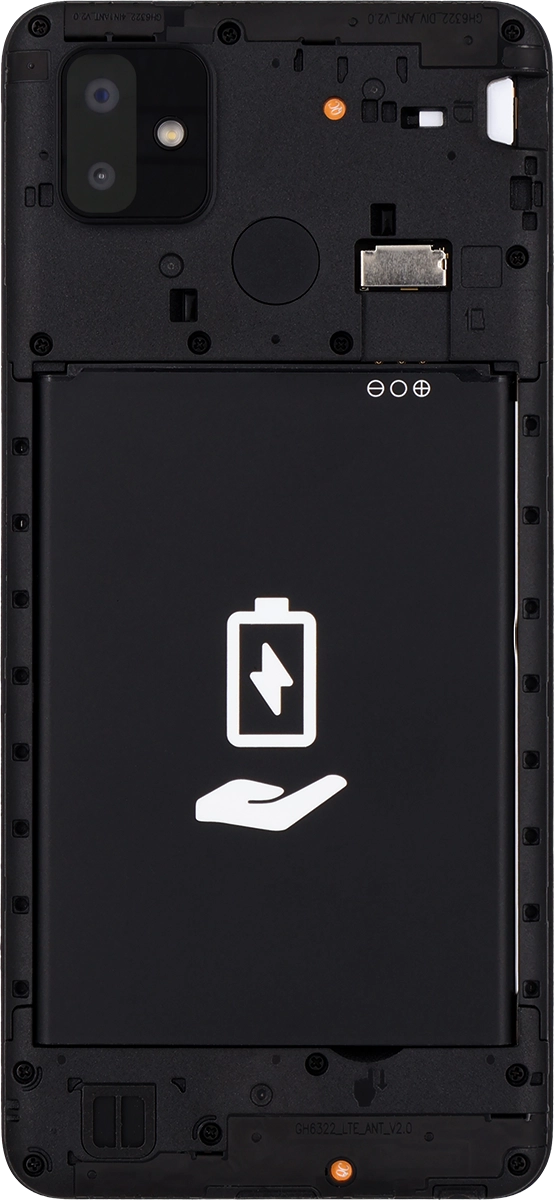 Slide your SIM into the SIM holder.