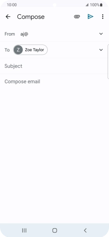 Press Subject and key in the required subject.