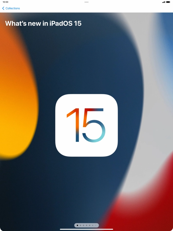 Slide your finger upwards starting from the bottom of the screen to return to the home screen.