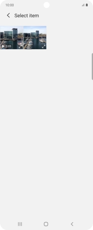 Press the required file.