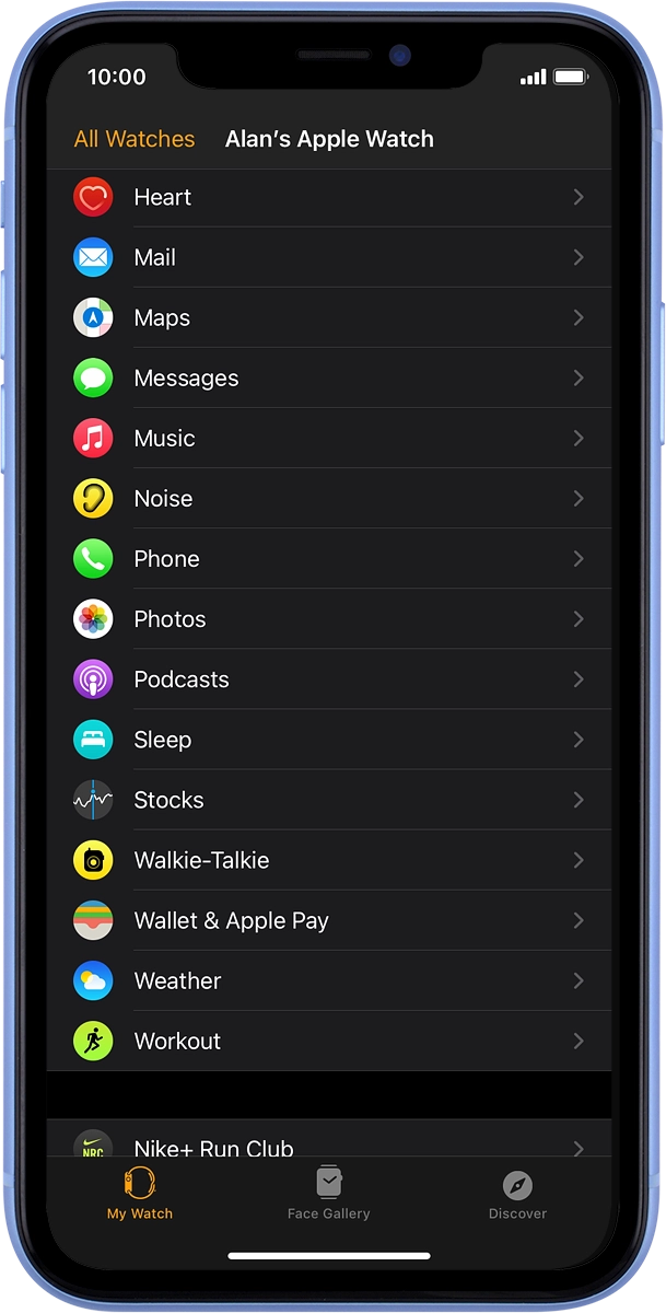 On your phone: Press Music.