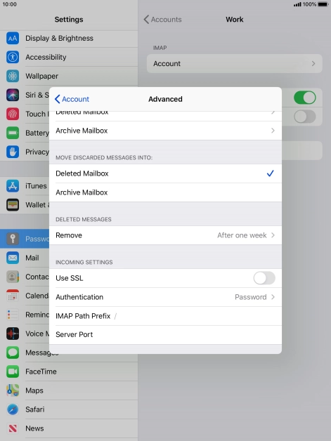 Press Authentication.