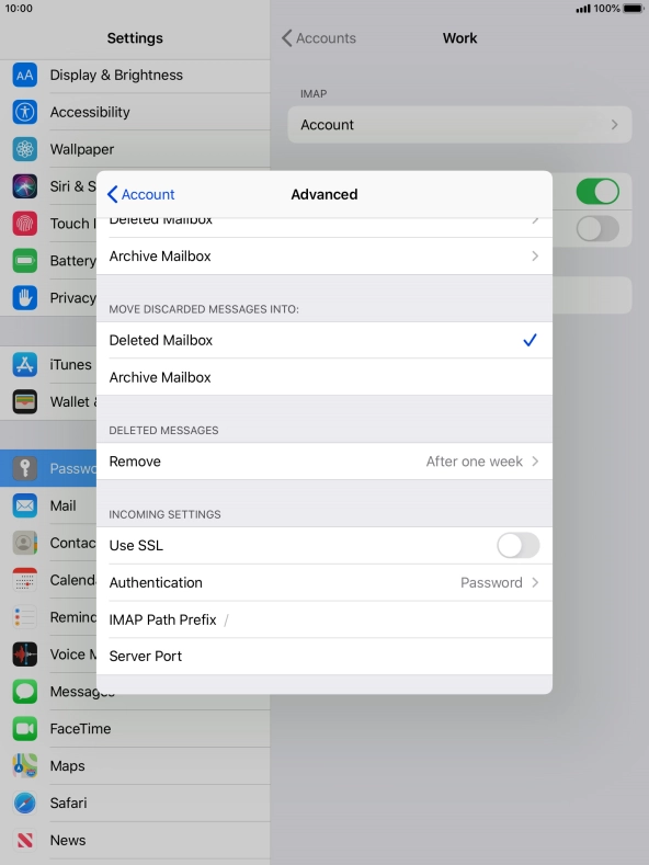 Press Authentication.