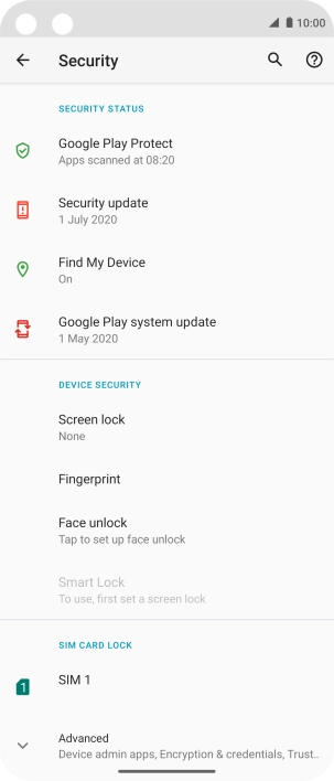 Slide your finger upwards starting from the bottom of the screen to return to the home screen.