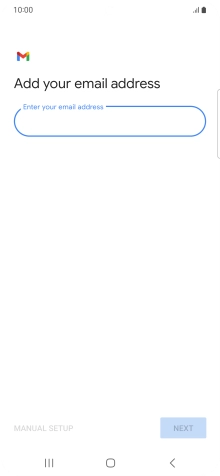 Press the field below 