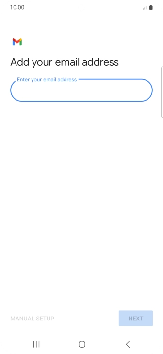 Press the field below 