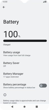 Press Battery Saver.