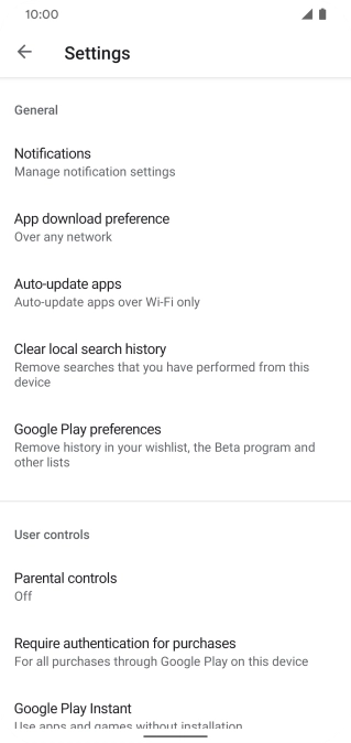 Press Auto-update apps.