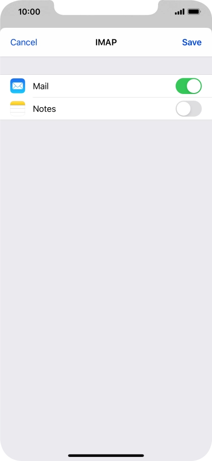 Press Save. Your email account has now been set up. To select more settings for incoming and outgoing server, proceed with the following steps.