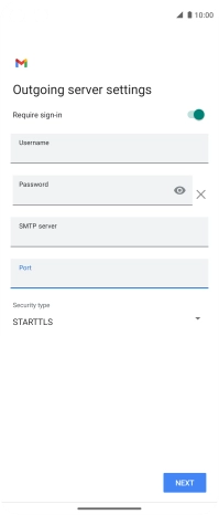 Press the drop down list below 