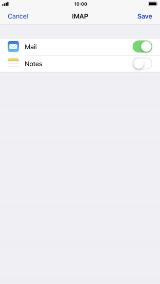 Press Save. Your email account has now been set up. To select more settings for incoming and outgoing server, proceed with the following steps.