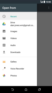 Press Images and find the required file.