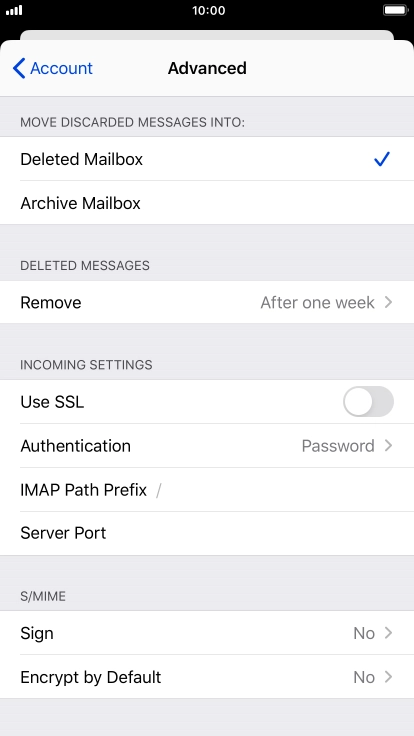 Press Authentication.