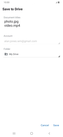 Press the field below 