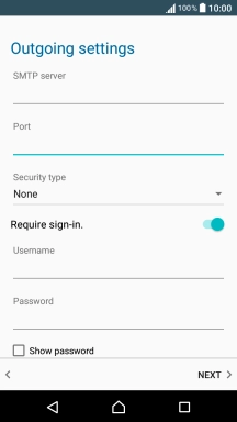 Press the drop down list below 