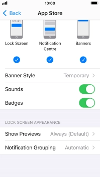 Press Notification Grouping.