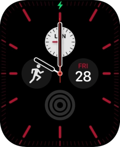 When the battery charging icon is displayed, the battery is charging.