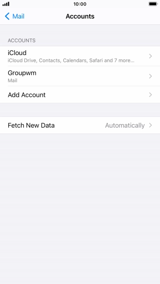 Press Fetch New Data.
