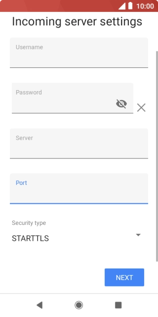 Press the drop down list below 