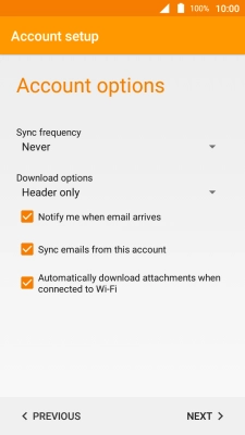Press the drop down list below 