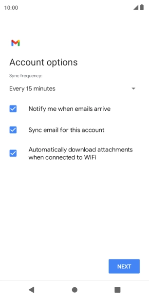 Press the drop down list below 