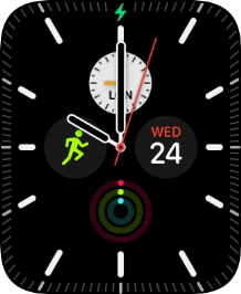 When the battery charging icon is displayed, the battery is charging.