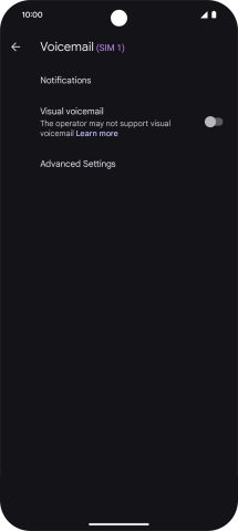 Press Advanced Settings.