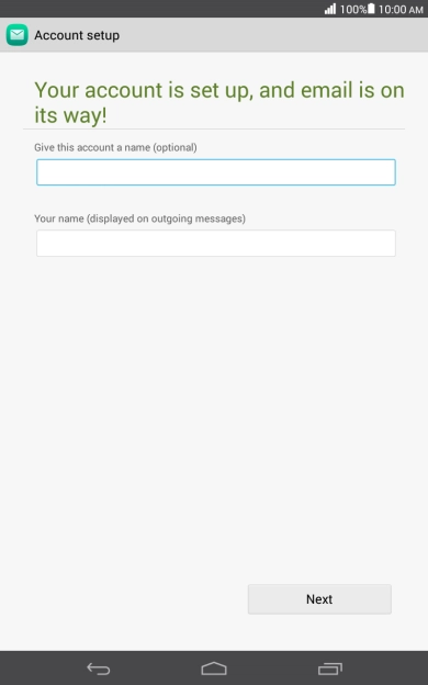 Press the field below 