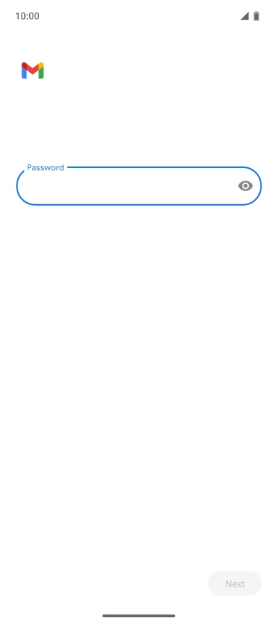 Press the field below 