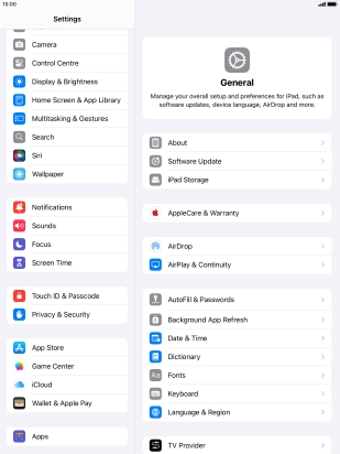 Press Touch ID & Passcode.