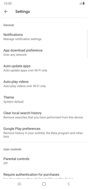 Press Auto-update apps.