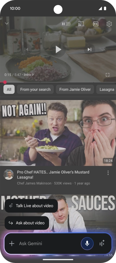 Press Ask about video.