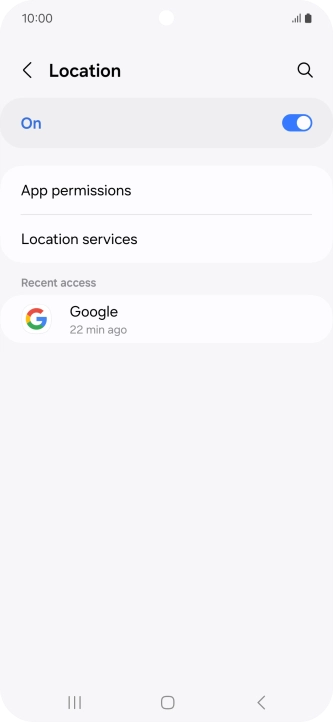 Press App permissions.