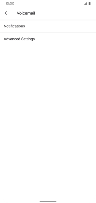 Press Advanced Settings.