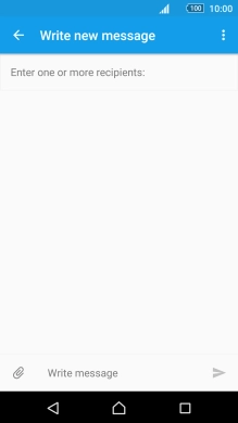 Press Enter one or more recipients and key in the first letters of the recipient's name.