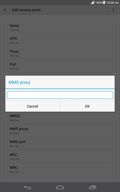 Key in 10.202.002.060 and press OK.