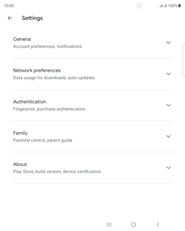 Press Network preferences.