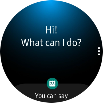 Press the Home key twice in quick succession to activate voice control.