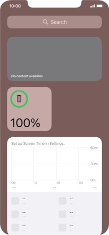 Press and hold the required Widget Stack.