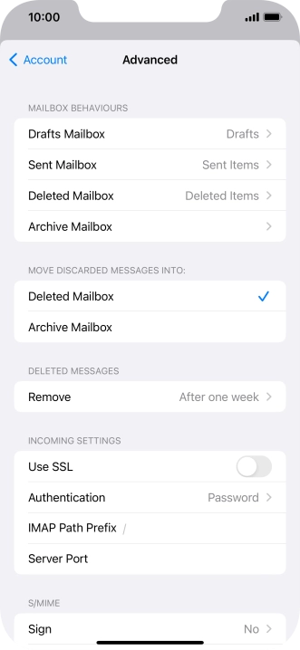 Press Authentication.