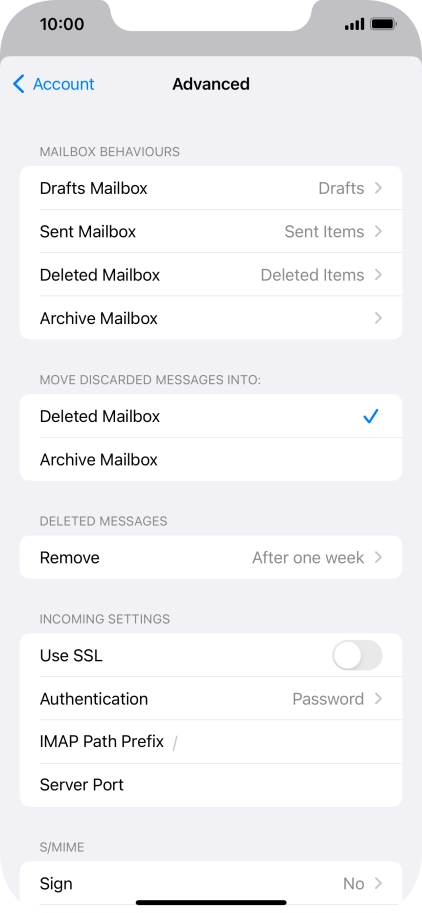 Press Authentication.