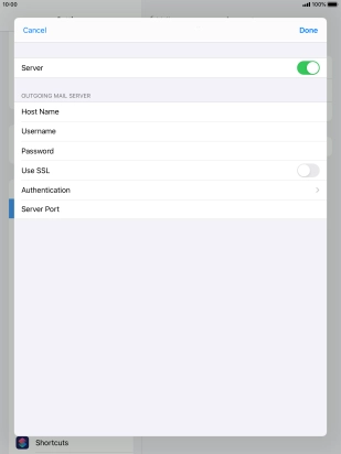 Press Authentication.