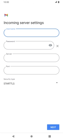 Press the field below 