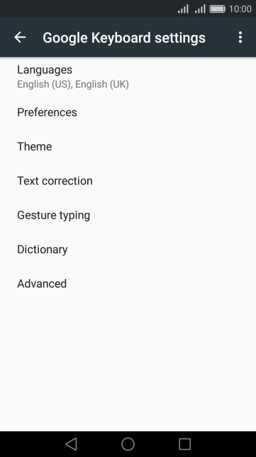 Press Text correction.