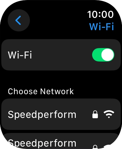 Press the Digital Crown several times to return to standby mode.