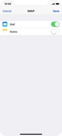 Press Save. Your email account has now been set up. To select more settings for incoming and outgoing server, proceed with the following steps.