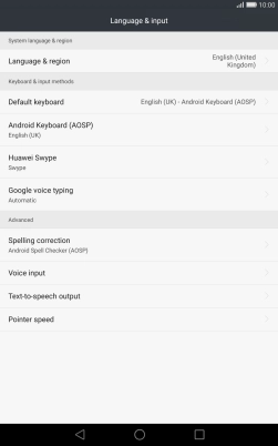 Press Android Keyboard (AOSP).